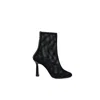 Theo The Label Women's Black Astraea Mesh Bootie In Black