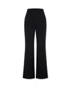 Theo The Label Women's Gaia High-waist Wideleg Pant - Black In Black