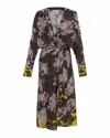 Theo The Label Hydra Printed Maxi Dress In Multi