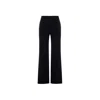 Theo The Label Nomia Wide Leg Knit Pant In Black