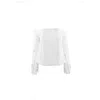 Theo The Label Daphne Off In White