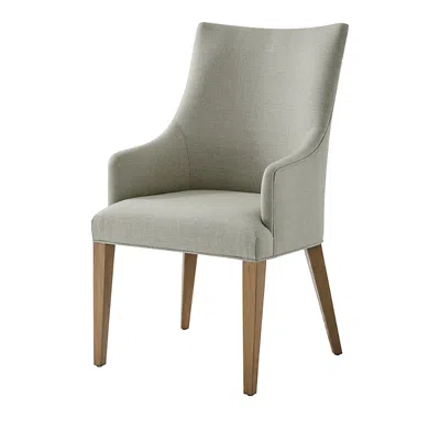Theodore Alexander Adele Armchair In Gray