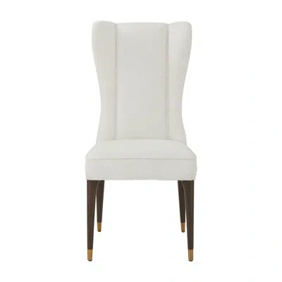 Theodore Alexander Albany Dining Side Chair In White