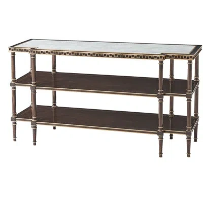 Theodore Alexander Alexa Hampton Celia Console Table In Brown