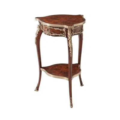 Theodore Alexander Althorp Living History End Table In Gold;brown