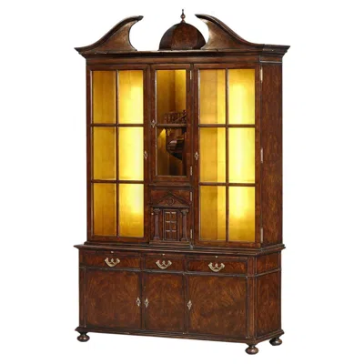 Pre-owned Theodore Alexander Althorp Mahogany Bookcase In Brown