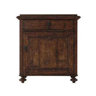 Theodore Alexander Althorp - Victory Oak 1 - Drawer Nightstand In Brown
