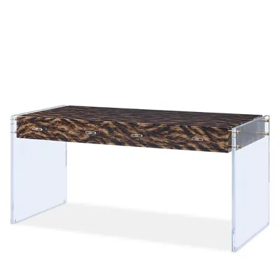 Theodore Alexander Arakan Desk In Pcf-calico