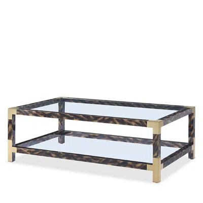 Theodore Alexander Arakan Rectangle Cocktail Table In Pcf-calico