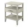 Theodore Alexander Breeze Nightstand In White