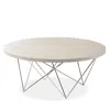 Theodore Alexander Brigham Cocktail Table In Overcast Shagreen