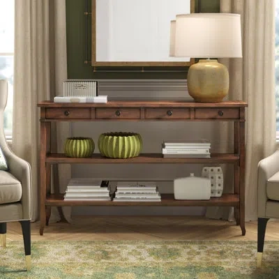 Theodore Alexander Brooksby 54" Console Table In Brown