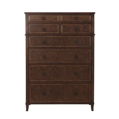 Theodore Alexander Brooksby 8 Drawer Chest In Mahogany