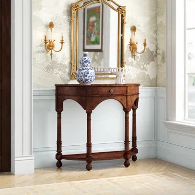 Theodore Alexander Castle Bromwich Country Console Table In Brown