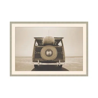 Theodore Alexander Classic Summer 1 By Studio L57 Narrative - Single Picture Frame Print In Brown,beige