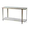 Theodore Alexander Cordell Console Table In White
