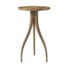Theodore Alexander Corolla Drink Table In Brown