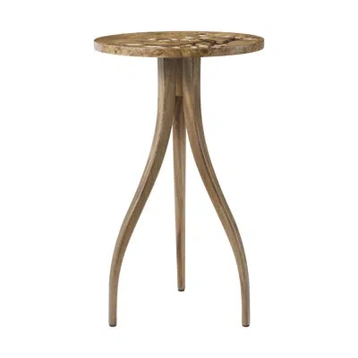 Theodore Alexander Corolla Drink Table In Brown