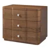 Theodore Alexander Coronet Walnut Nightstand In Brown