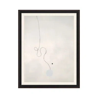 Theodore Alexander Coterie 8 By Studio L57 Schemata - Single Picture Frame Print In Dove,gray