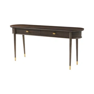 Theodore Alexander Curzon Console Table In Brown