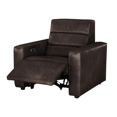 Theodore Alexander Dario Recliner In Brown