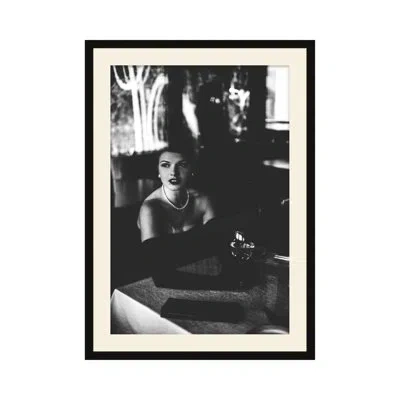 Theodore Alexander Dolled Up 1 Framed On Paper By Studio L57 Narrative Print In Black,white