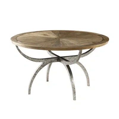 Theodore Alexander Echoes Dining Table In Echo Oak