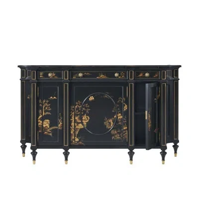 Theodore Alexander Emperor Cabinet In Black