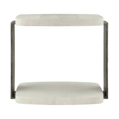 Theodore Alexander Essence Side Table In Opal