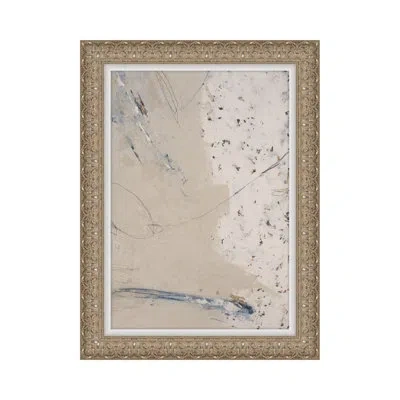 Theodore Alexander Hidden Truth 1 By Studio L57 Contempo - Single Picture Frame Print On Canvas In Black,beige