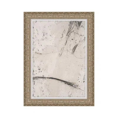 Theodore Alexander Hidden Truth 2 By Studio L57 Contempo - Single Picture Frame Print On Canvas In Black,beige