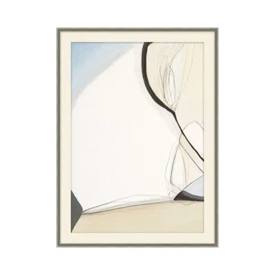 Theodore Alexander I Never Want To Come Down 2 By Studio L57 Contempo - Single Picture Frame Print In Cream,sky Blue,ecru