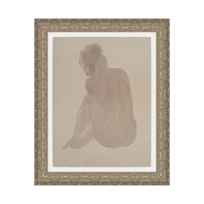 Theodore Alexander In Front Of Me 1 By Studio L57 Affinity - Single Picture Frame Print In Chestnut,fawn,taupe