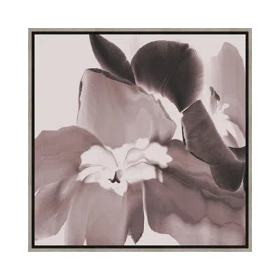 Theodore Alexander Inverted Floweret 1 By Kate Blacklock - Single Picture Frame Print On Canvas In Neutral