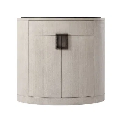 Theodore Alexander Isola Drawer Solid Wood Nightstand In Gowan