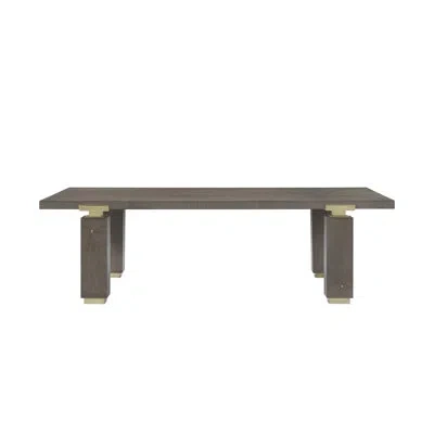Theodore Alexander Judith Leiber Couture Coffee Table In Mink