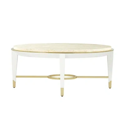 Theodore Alexander Judith Leiber Couture Coffee Table In Solstice