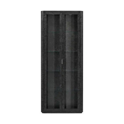 Theodore Alexander Kesden Curio Cabinet In Silent Black