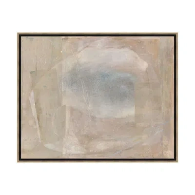 Theodore Alexander Let's Explore 2 By Molly Supplee - Single Picture Frame Painting On Canvas In Rose Quartz,ecru,sky Blue
