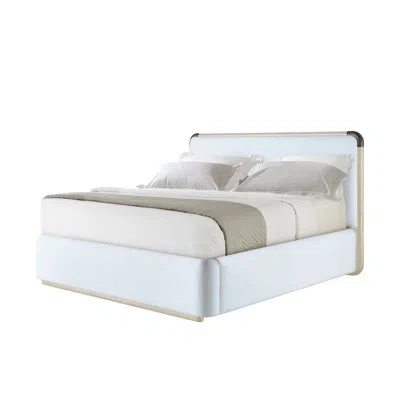 Theodore Alexander Luna Upholstered Bed In Cascade