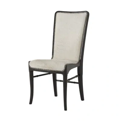 Theodore Alexander Marst Hill Thane Upholstered Dining Chair In Dark Mars Hill