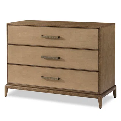 Theodore Alexander Mizner Bachelor's Chest With Wallpaper