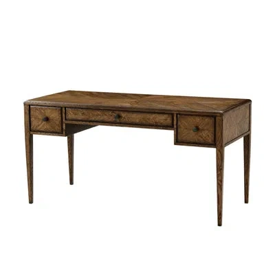 Theodore Alexander Nova Writing Desk In Dusk