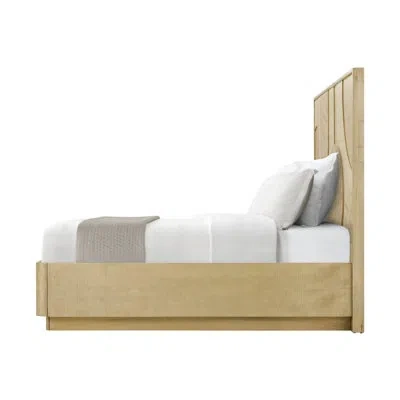 Theodore Alexander Origins Plinth Bed In Sesame