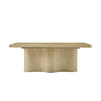 Theodore Alexander Origins Rectangular Dining Table In Sesame