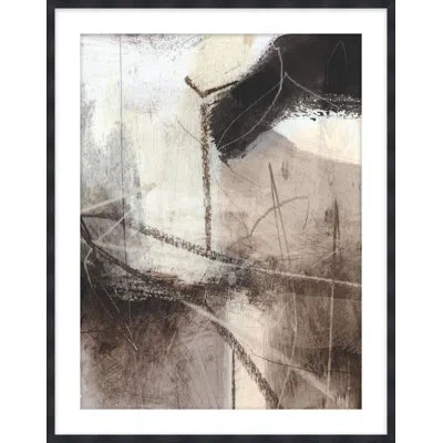 Theodore Alexander Revive 5 Framed Art Print In Brown,black,white,yellow