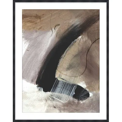 Theodore Alexander Revive 8 Framed Art Print In Brown,gray,black,white