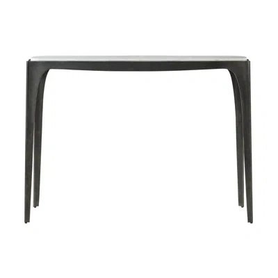 Theodore Alexander Rome 49.5'' Console Table In Light Gray