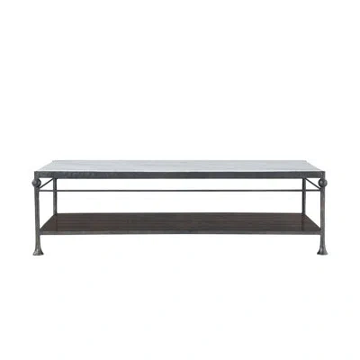 Theodore Alexander Spencer London Coffee Table In White;gray